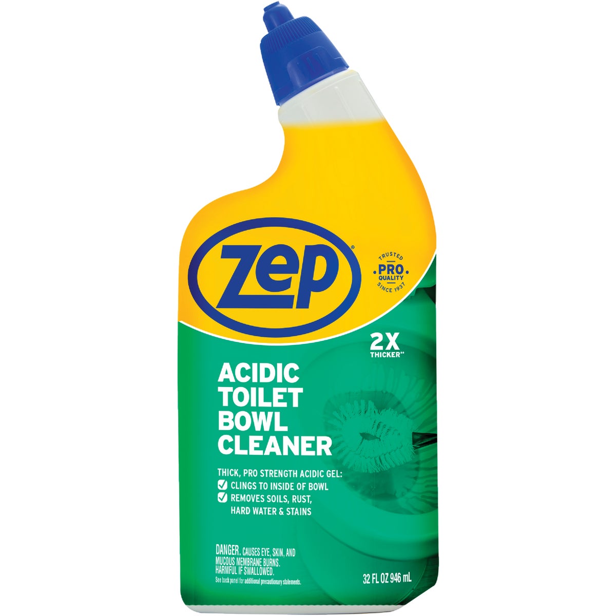 Zep 32 Oz. Acidic Gel Toilet Bowl Cleaner