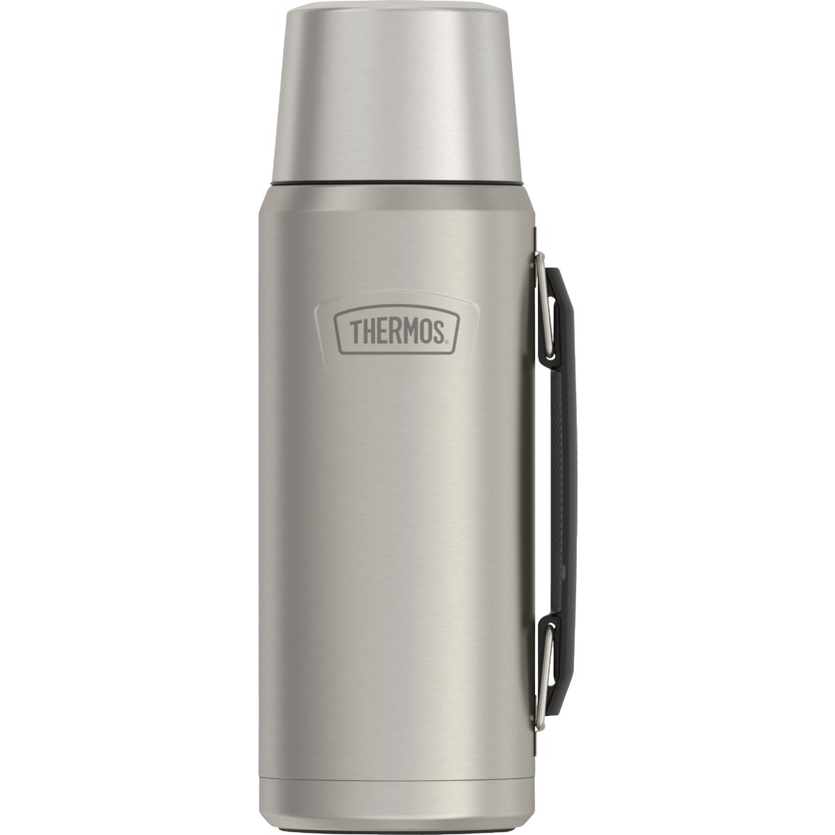 Thermos 1.2 L Stainless Steel Beverage Bottle, Matte Stainless Steel