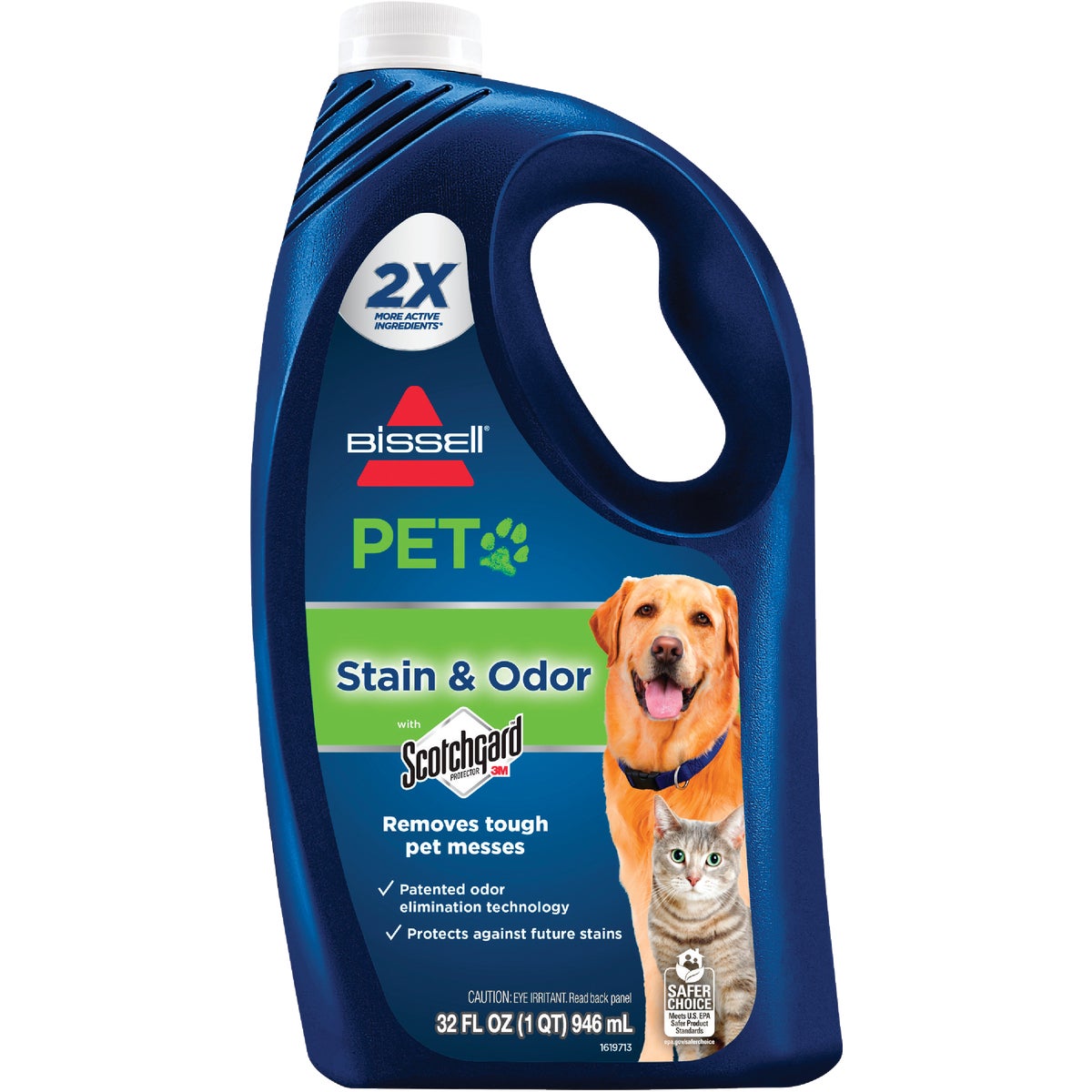 Bissell Pet Stain & Odor Remover Carpet Cleaner with ScotchGard