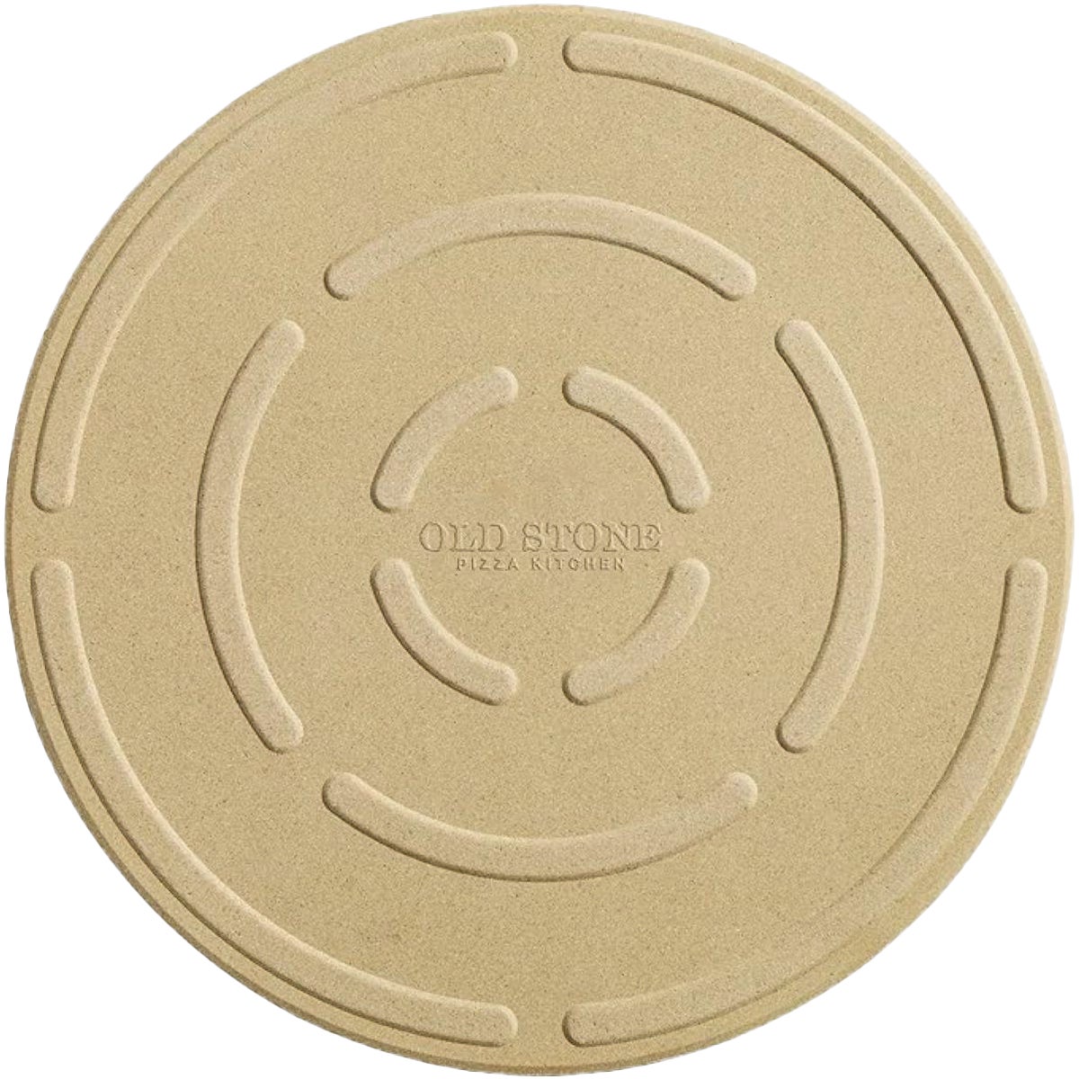 Old Stone 16 In. Beige Cordierite Round Pizza Stone