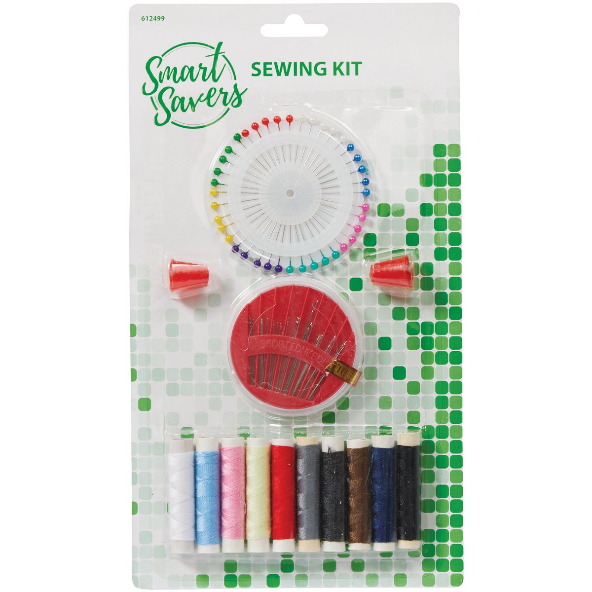 Smart Savers 14-Piece Travel Sewing Kit