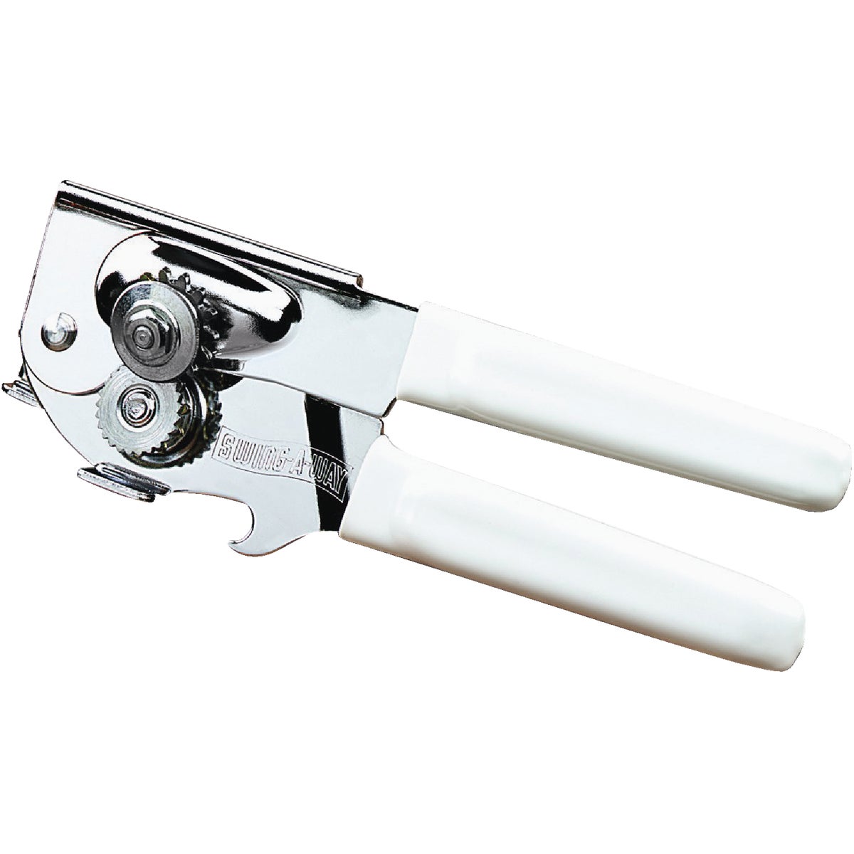 Swing-A-Way White Portable Handheld Can Opener