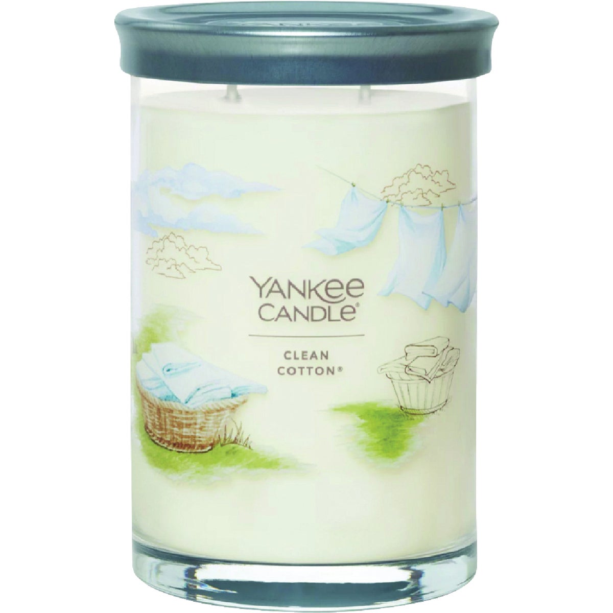 Yankee Candle 13 Oz. Clean Cotton Medium Jar Candle