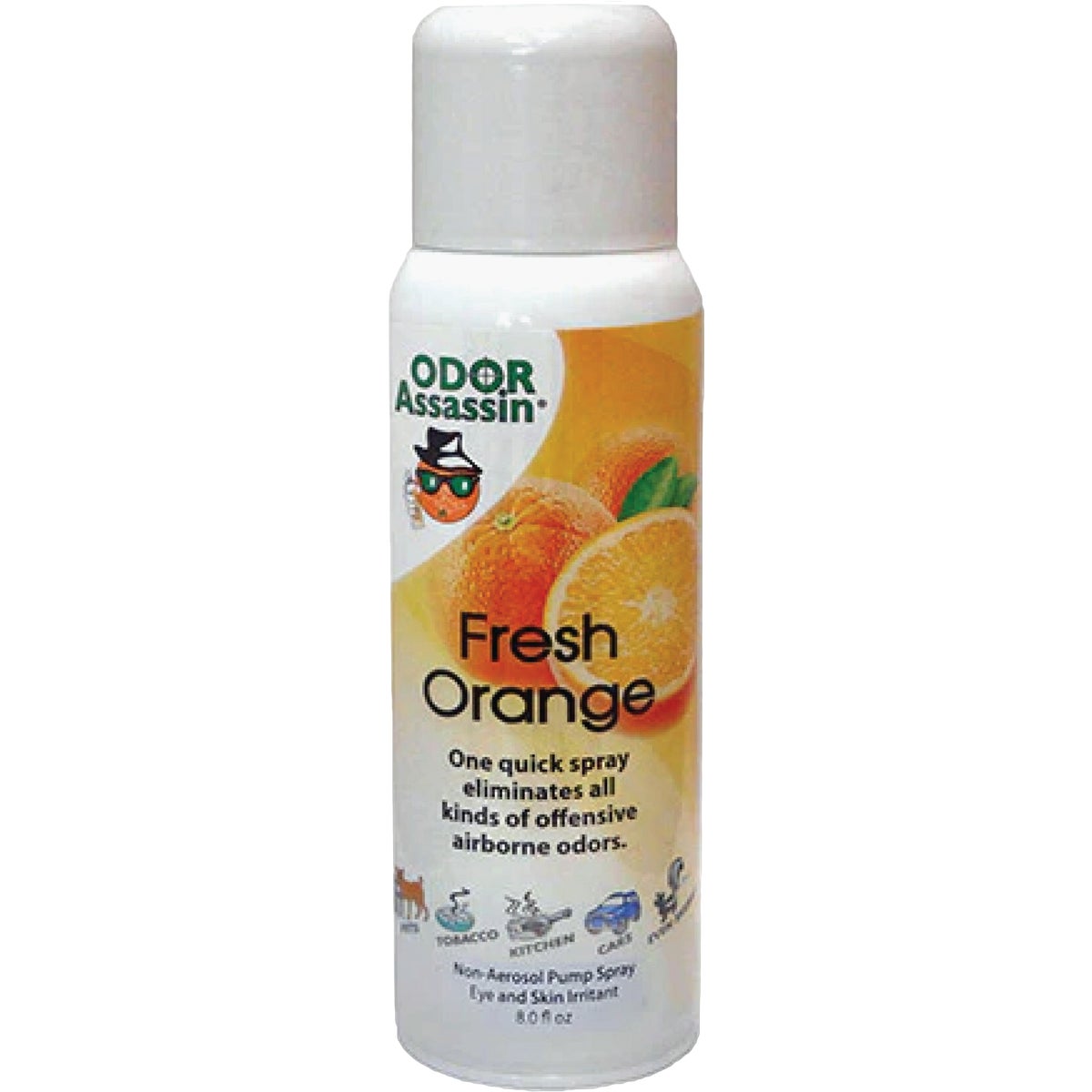 Odor Asssassin 8 Oz. Orange Easy Pump Spray Can