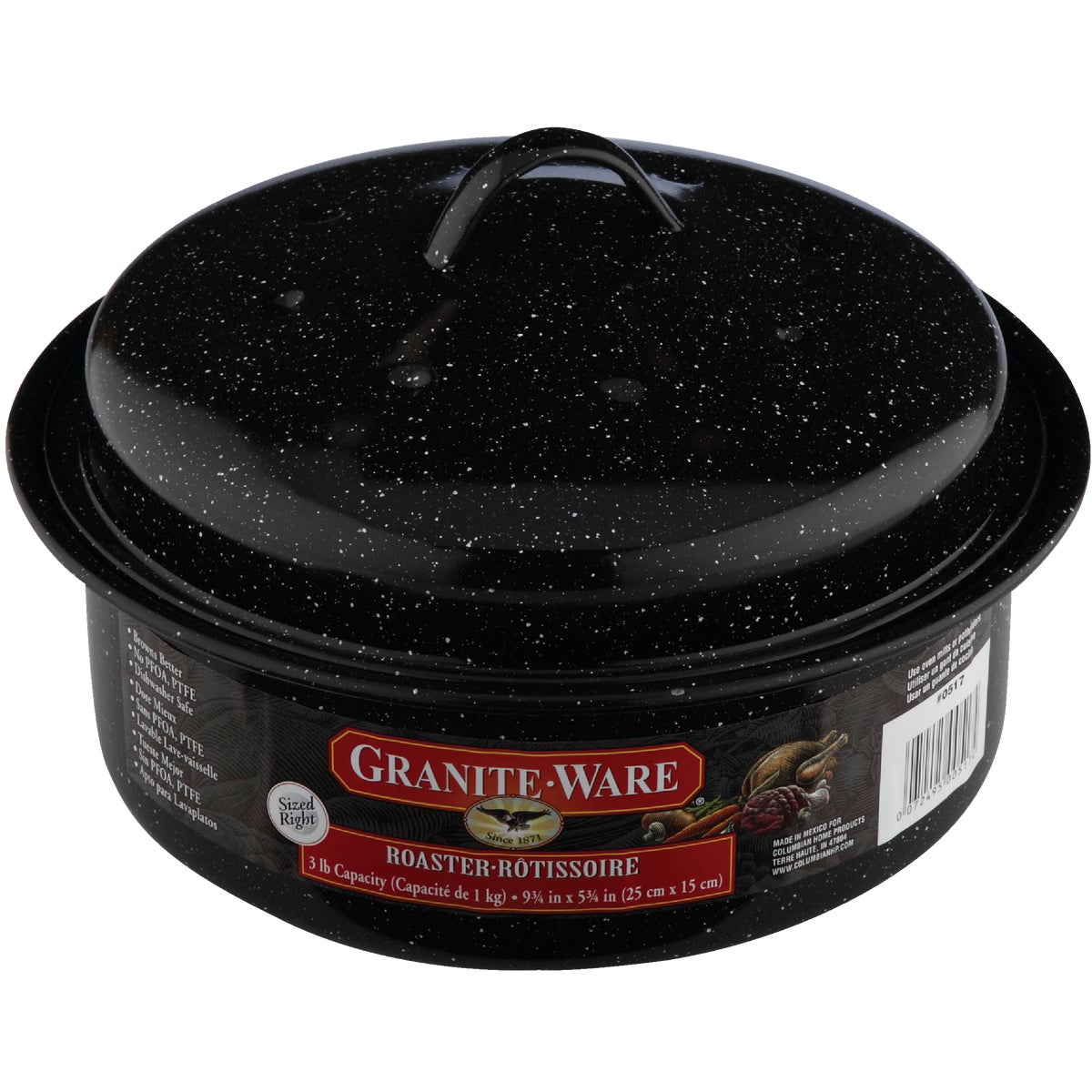 GraniteWare Covered Roaster Pan