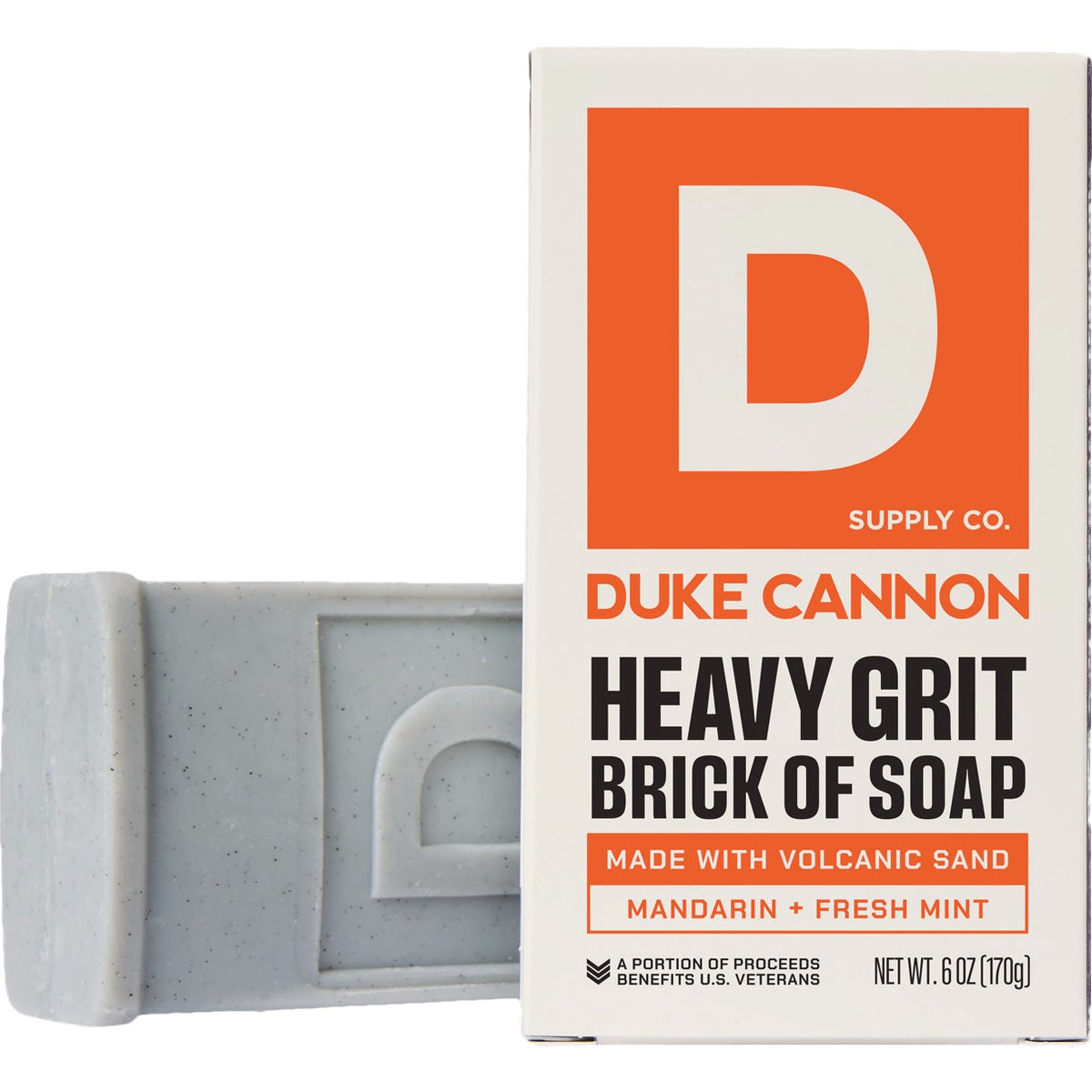 Duke Cannon 6 Oz. Heavy Grit Deep Cleaning Brick of Soap