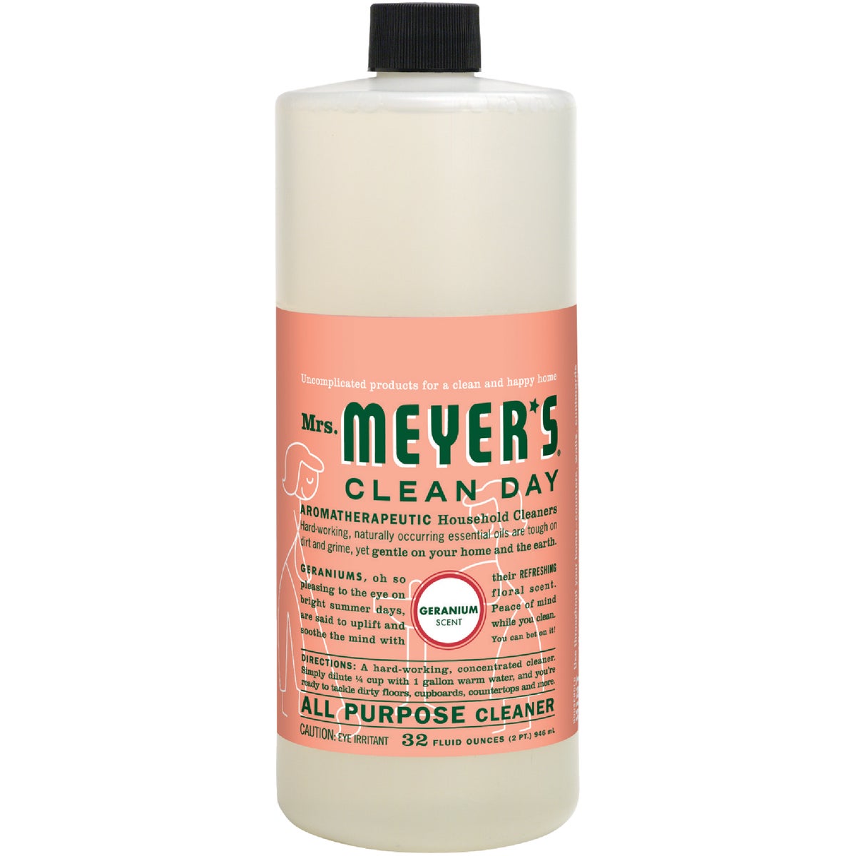 Mrs. Meyer's Clean Day 32 Oz. Geranium Multi-Surface Concentrate