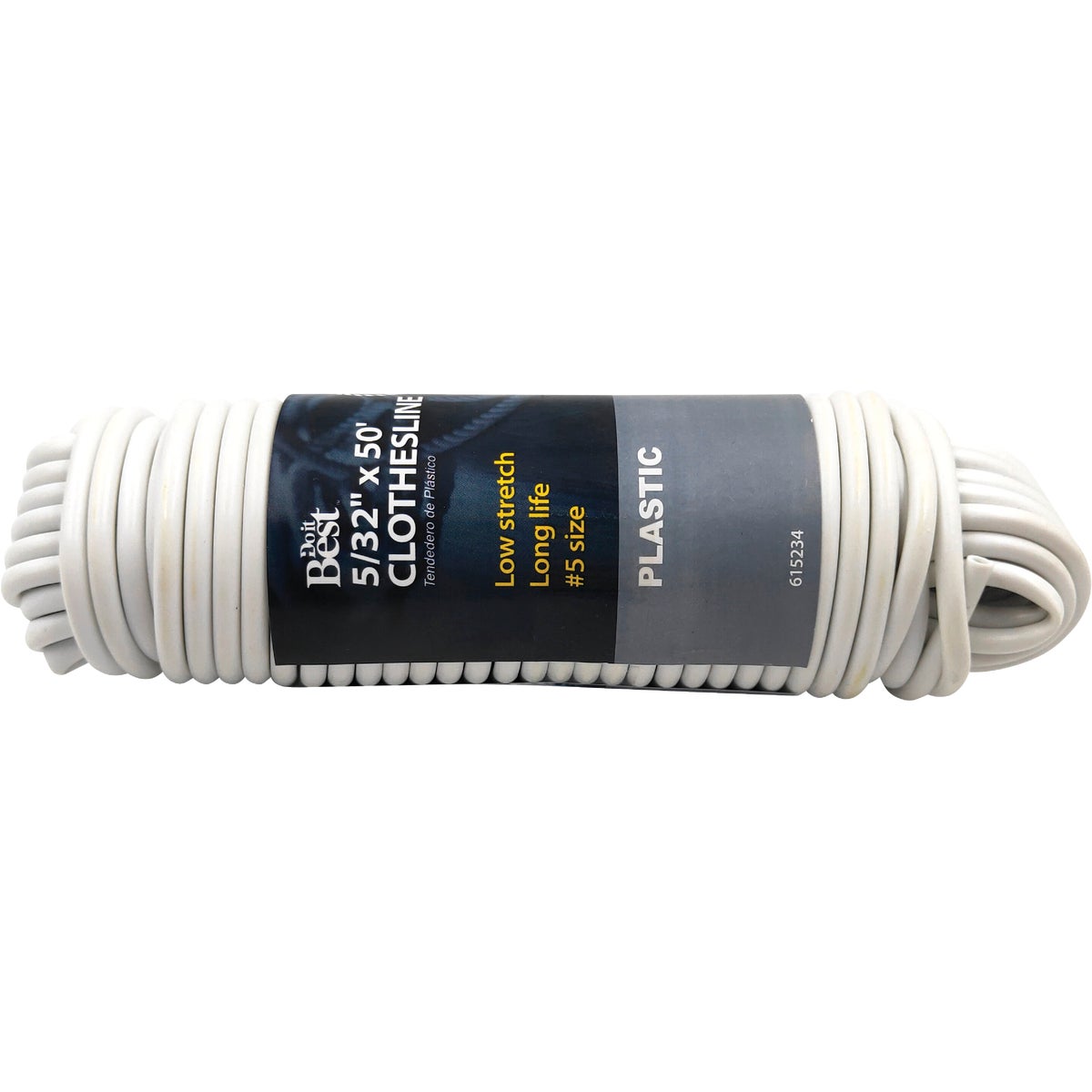Do it Best 50 Ft. #5 Low Stretch Clothesline, 18 Lb. Working Load Limit