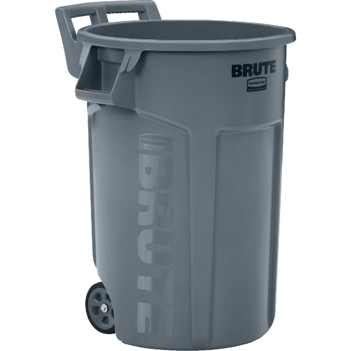 Rubbermaid Commercial Brute 44 Gal. Gray Vented Wheeled Container