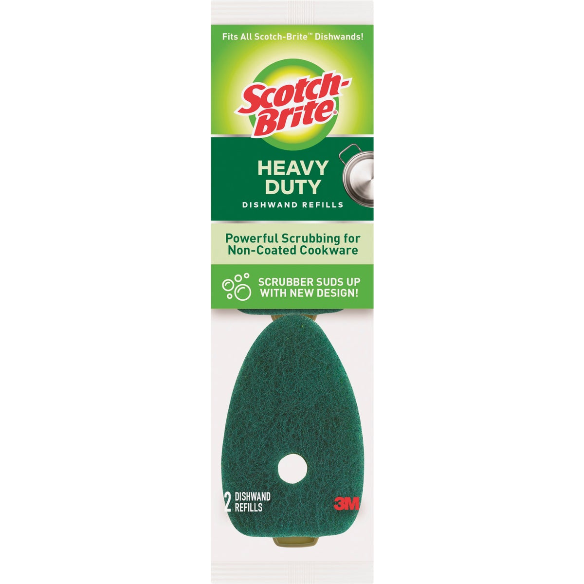 Scotch-Brite Soap Dispensing Dishwand Scrubber Refill