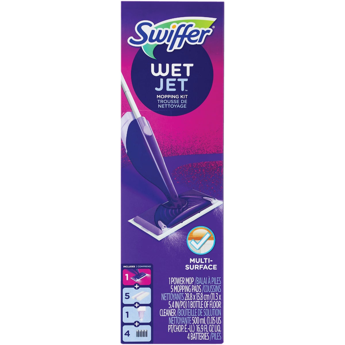 Swiffer WetJet Floor Spray Mop Starter Kit