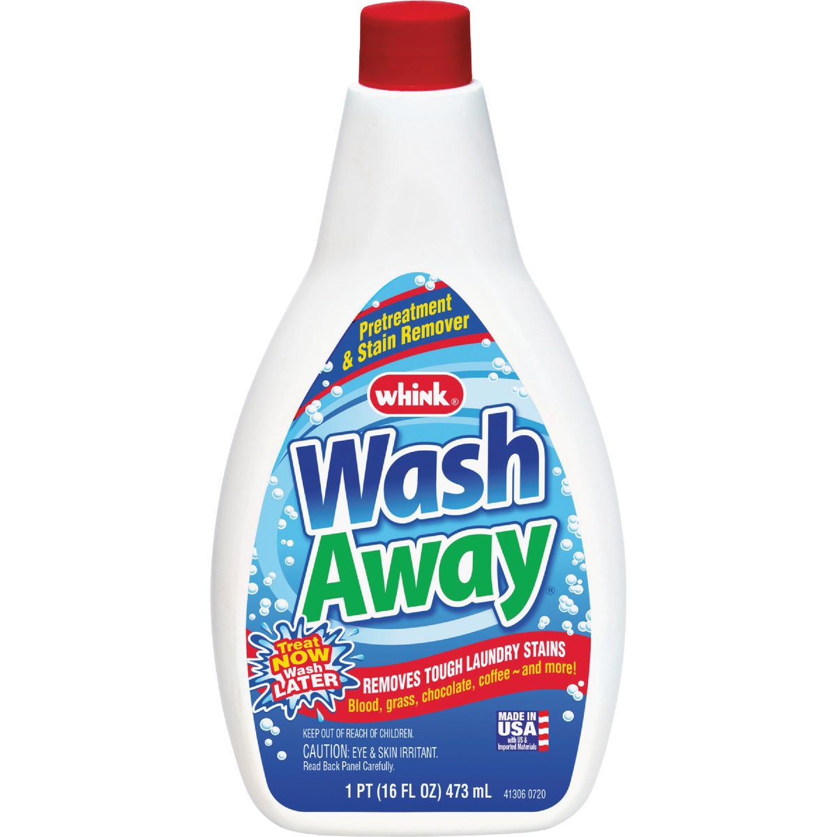 Whink Wash Away 16 Oz. Laundry Stain Remover