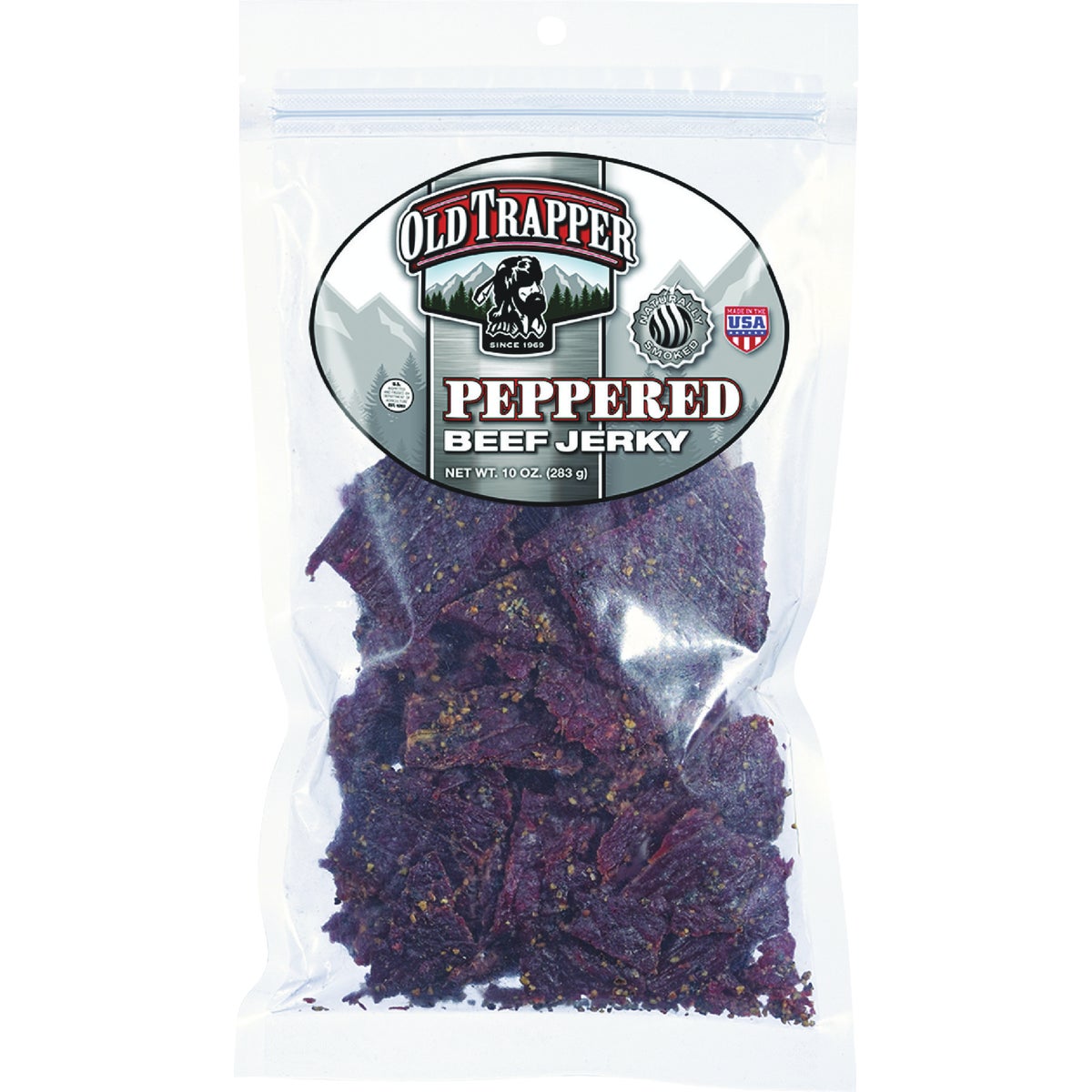 Old Trapper 10 Oz. Peppered Beef Jerky
