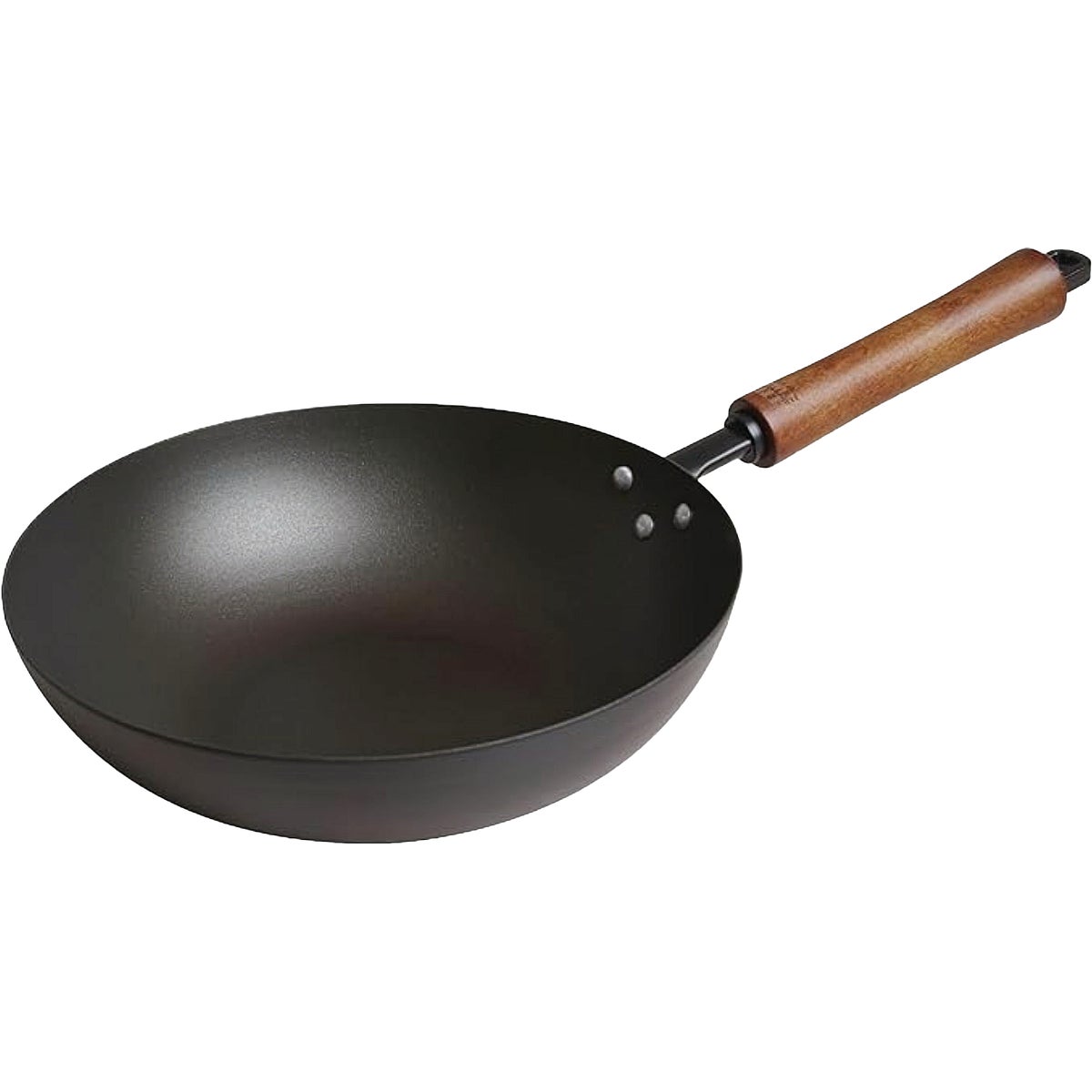 Joyce Chen Classic Series 9-1/2 In. Carbon Steel Preseasoned Stir Fry Pan
