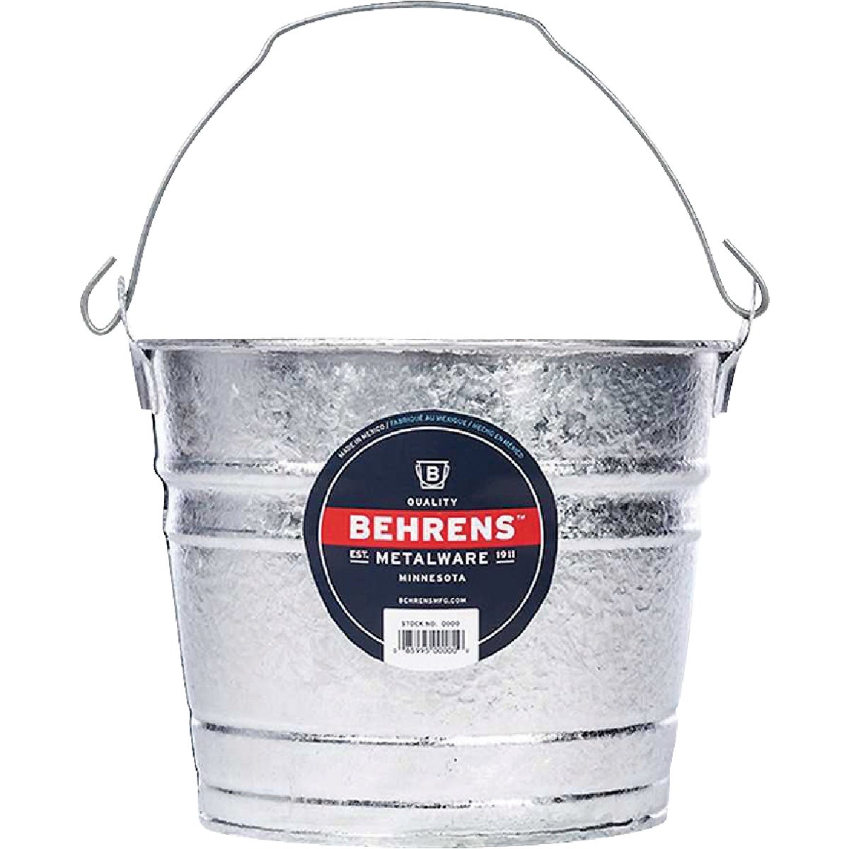 Behrens Hot-Dipped Steel Pail