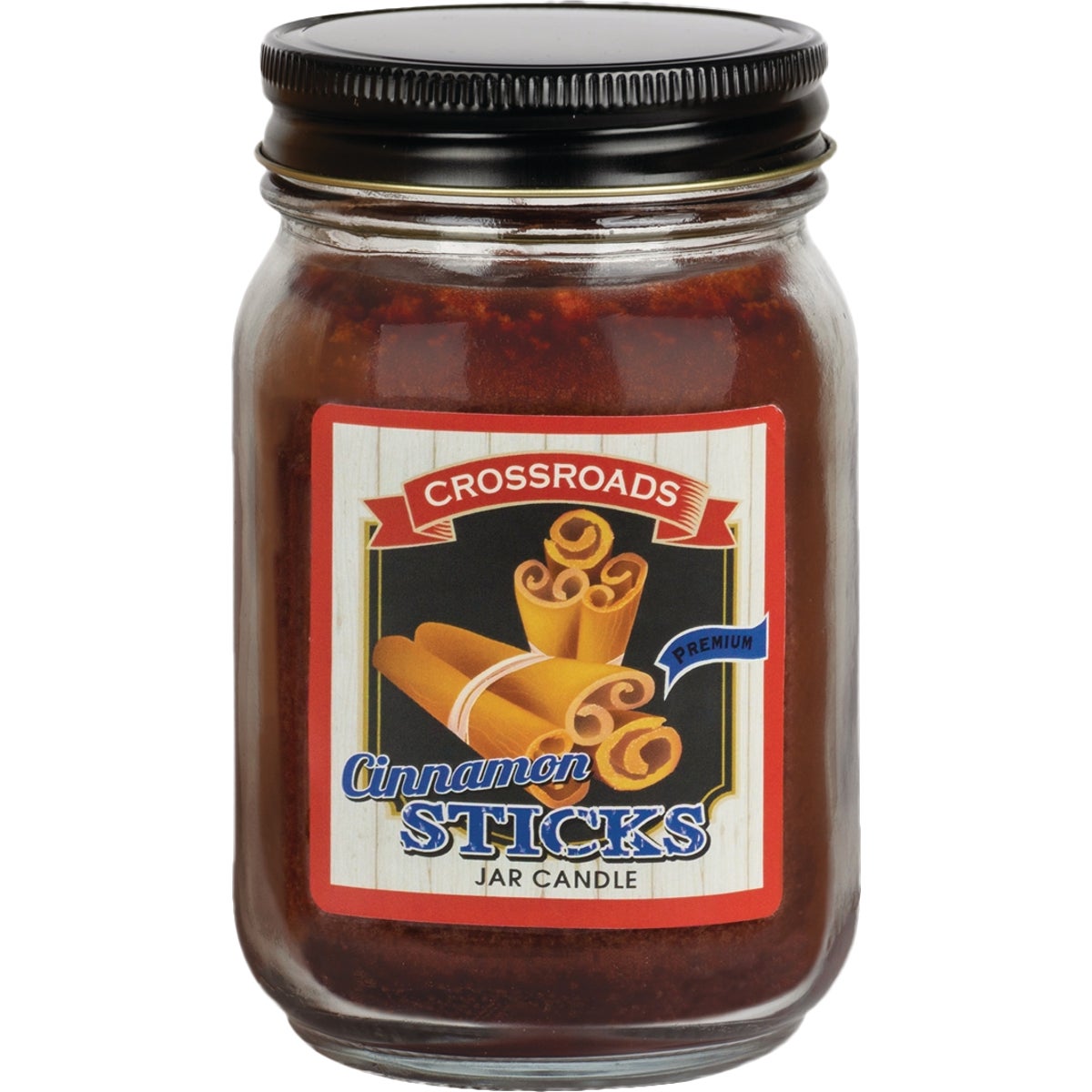 Crossroads Original Designs 12 Oz. Jar Candle, Cinnamon Sticks
