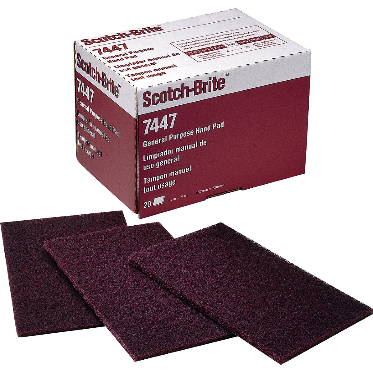 Scotch-Brite Red Hand Scouring Pad (20-Count)