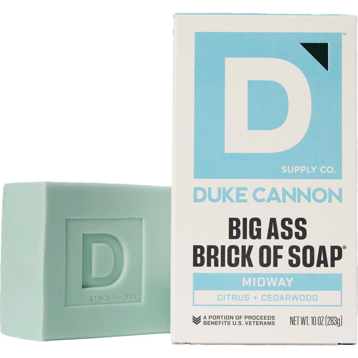 Duke Cannon 10 Oz. Midway Big Ass Brick of Soap