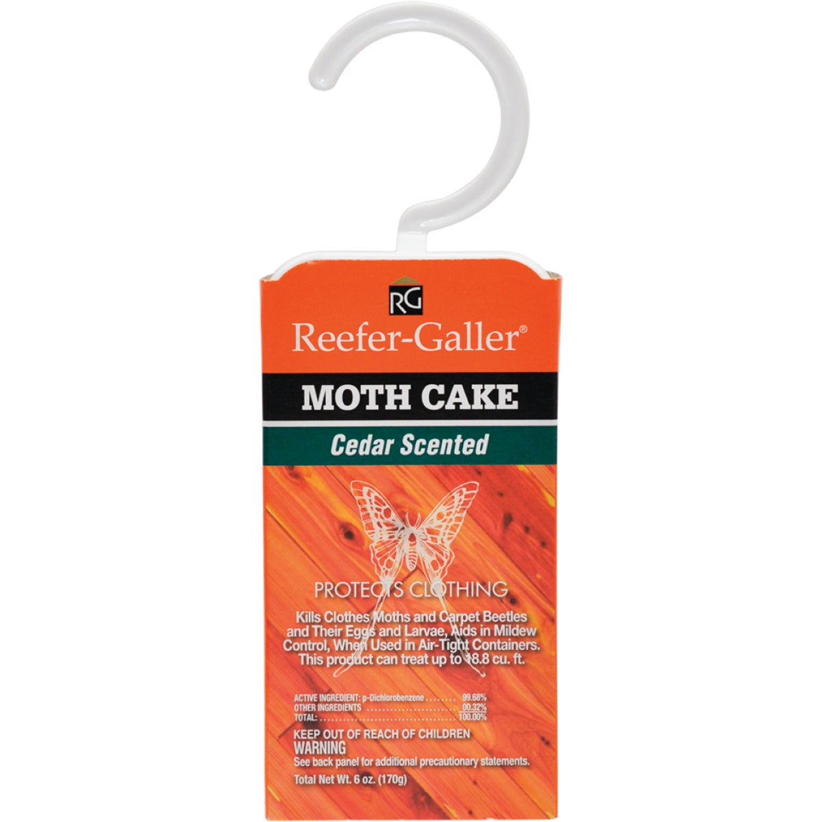 Reefer-Galler Cedar Hang Up Moth Cake