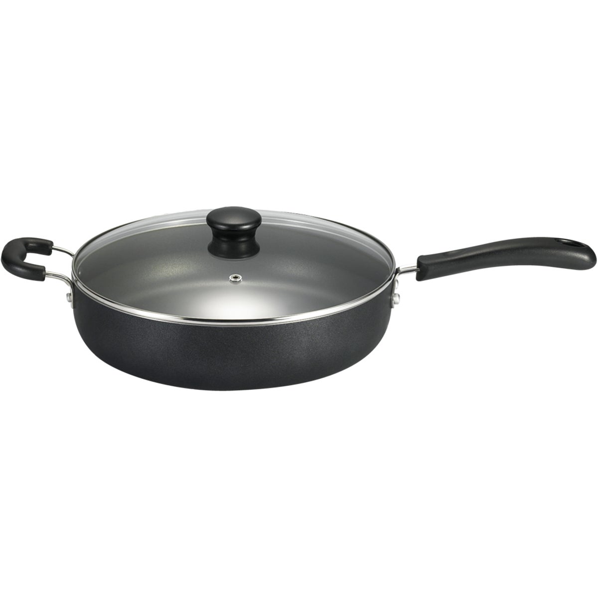Specialty 5 Qt. Gray Non-Stick Jumbo Cooker with Inverted Lid