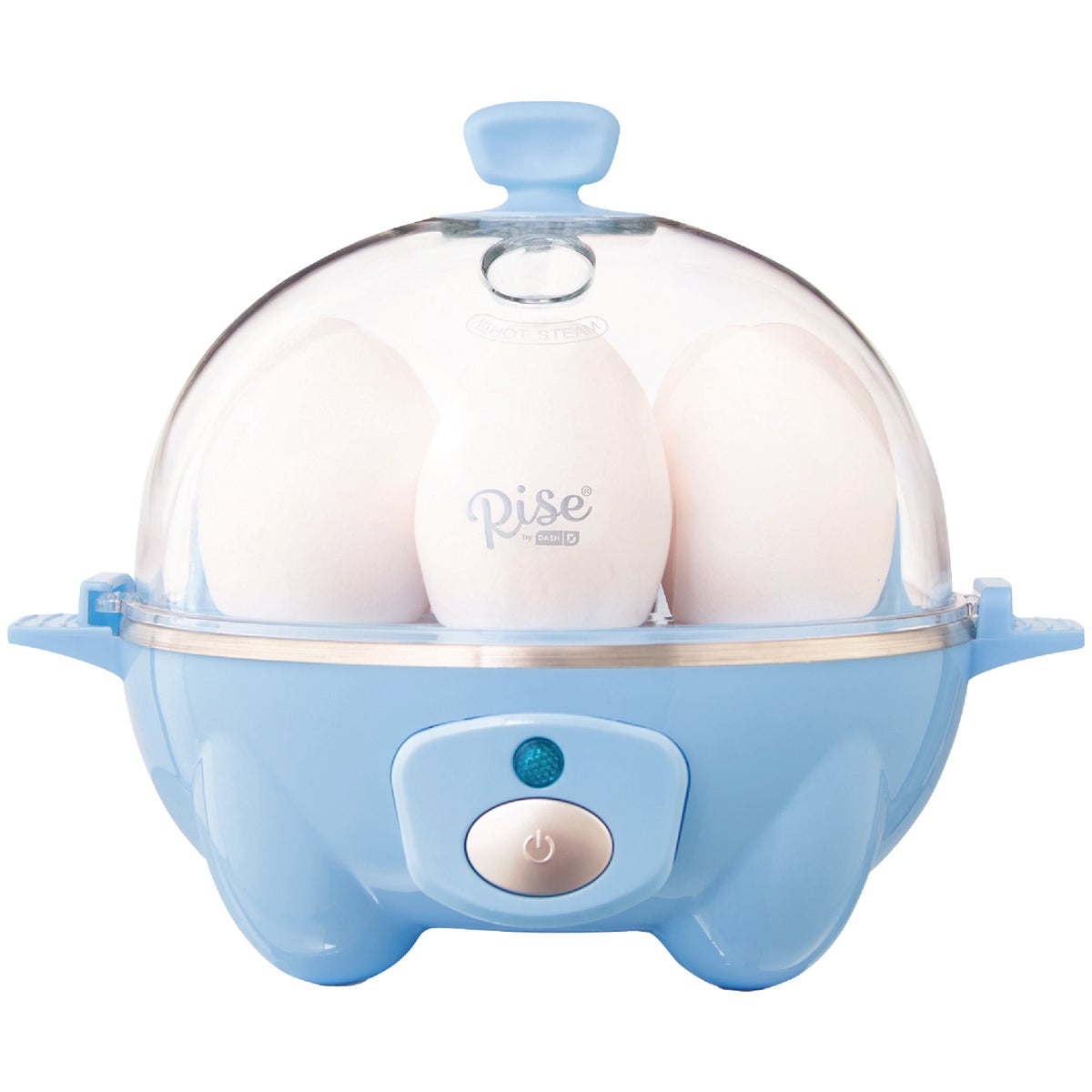 Rise By Dash Light Blue Egg Cooker