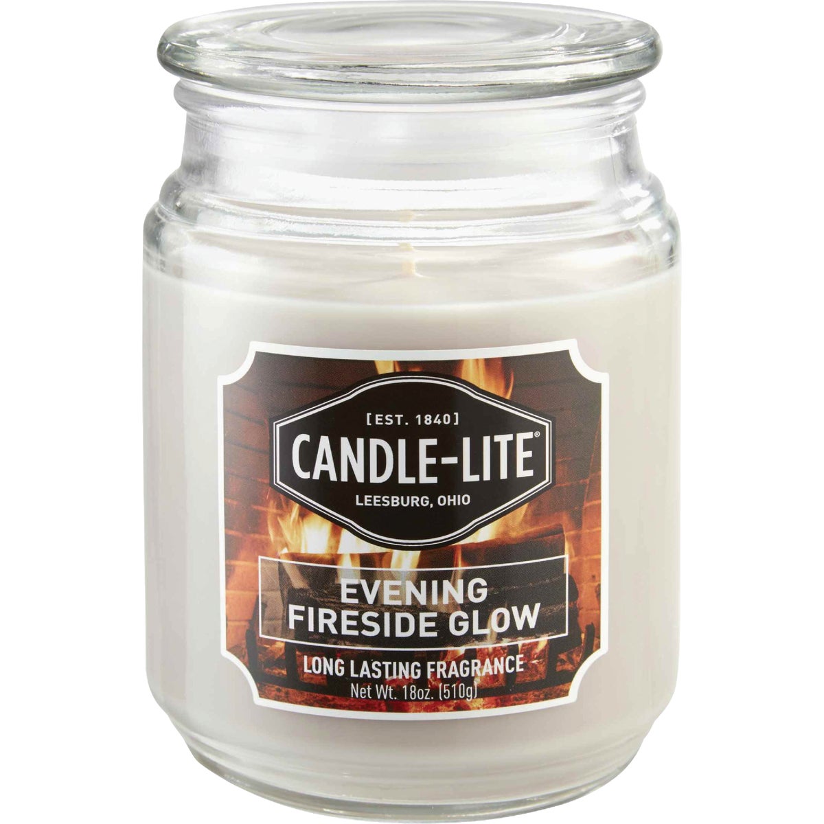 Candle Lite 18 Oz. Everyday Evening Fireside Glow Jar Candle