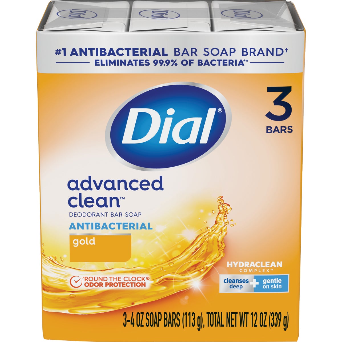 Dial Gold 4 Oz. Bath Bar Soap (3-Pack)