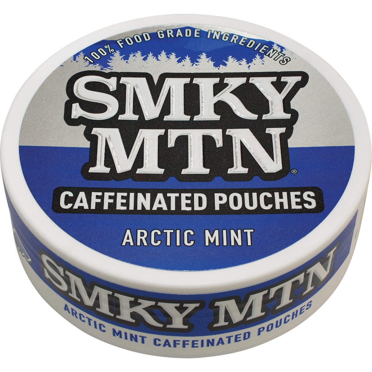 Smokey Mountain Arctic Mint Caffeinated Pouches