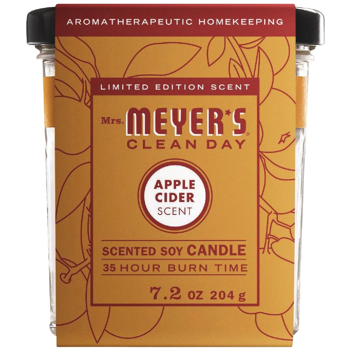 Mrs. Meyer's Clean Day 7.2 Oz. Apple Cider Large Soy Candle