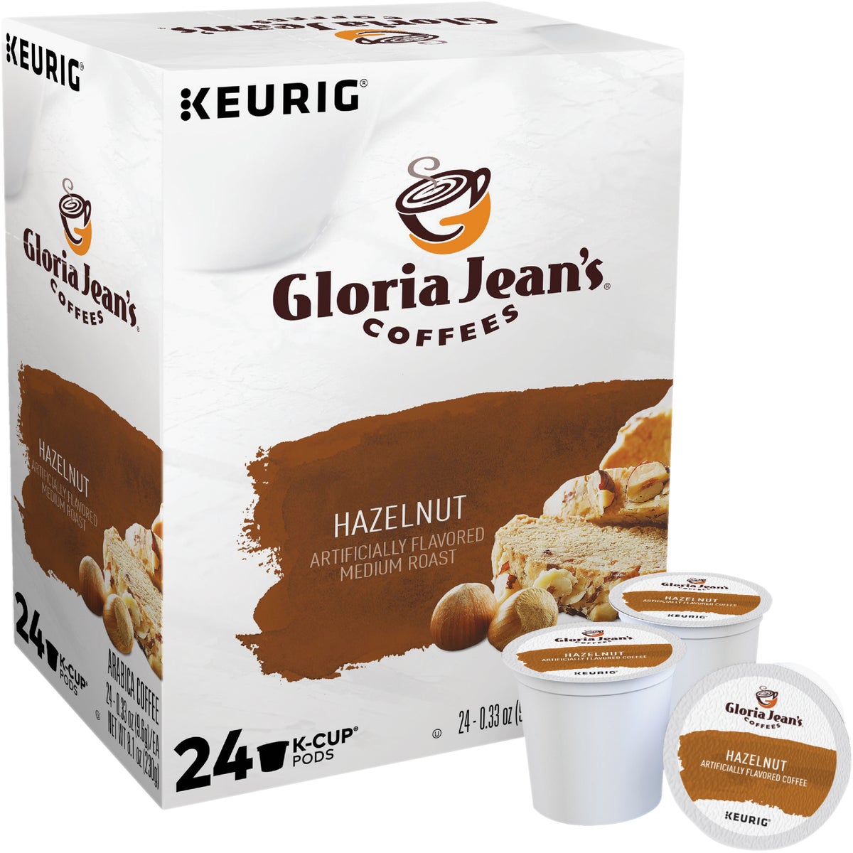 Keurig Gloria Jeans Coffees Hazelnut K-Cup (24-Pack)