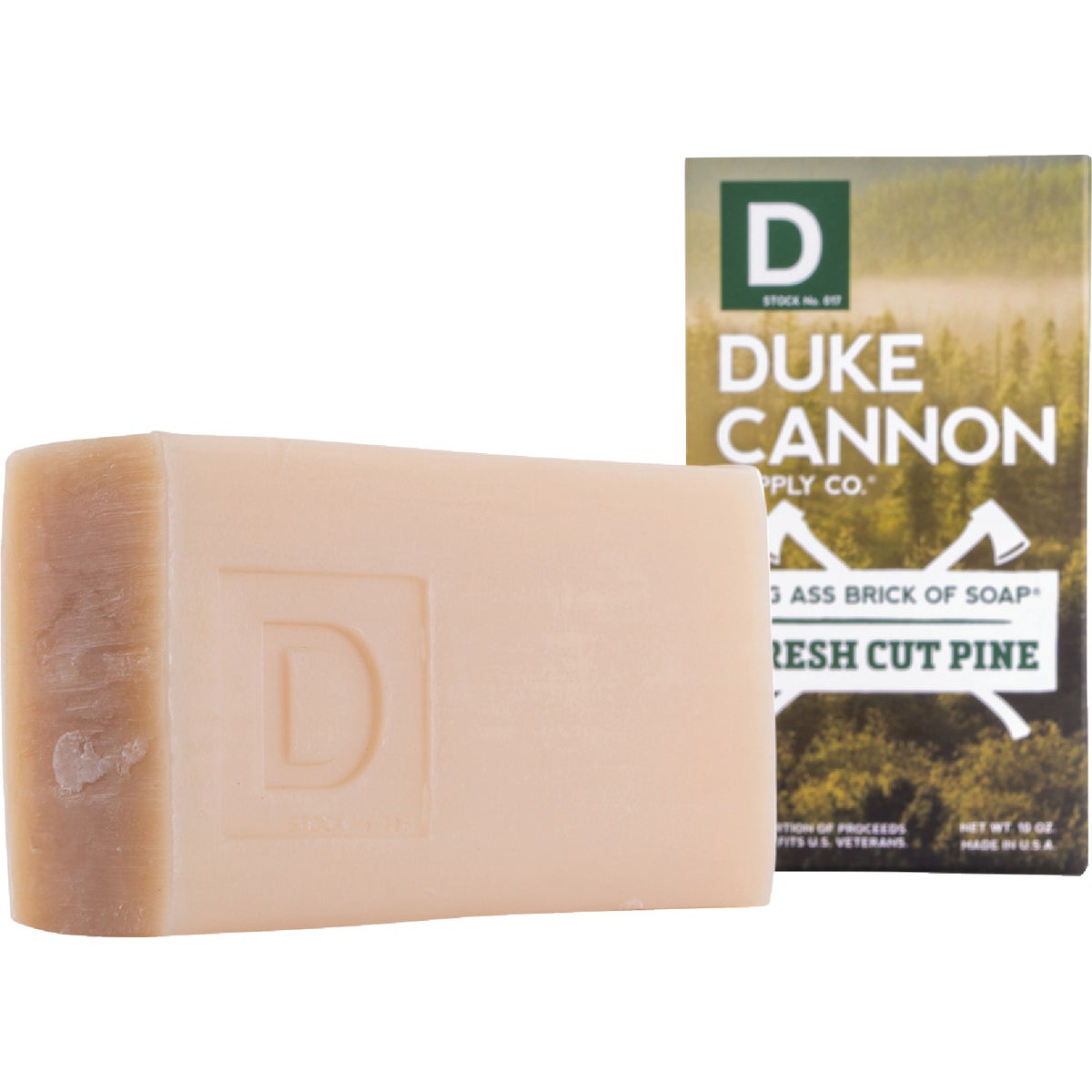 Duke Cannon 10 Oz. Fresh Cut Pine Big Ass Brick of Soap