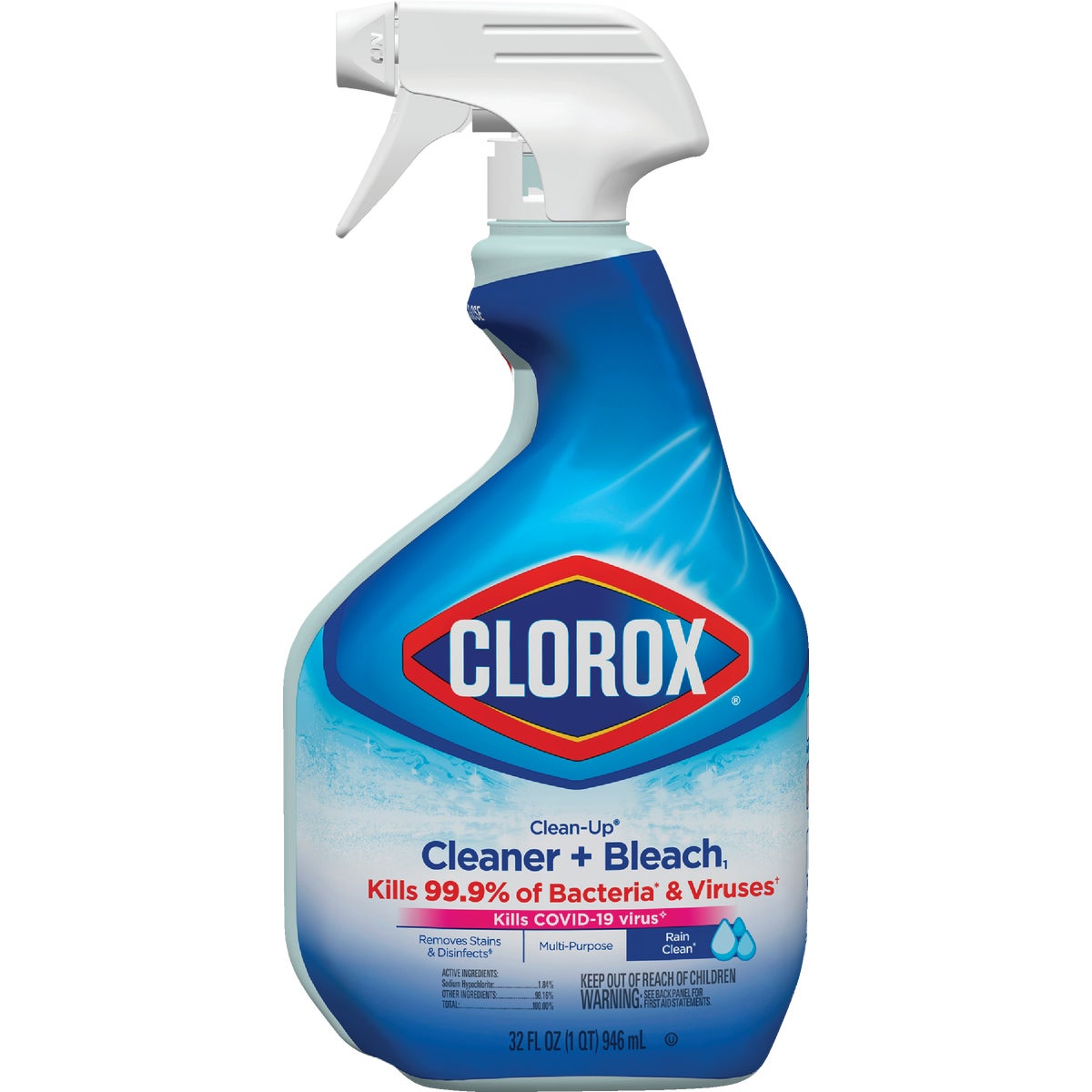 Clorox Clean-Up 32 Oz. Rain Clean All-Purpose Cleaner + Bleach