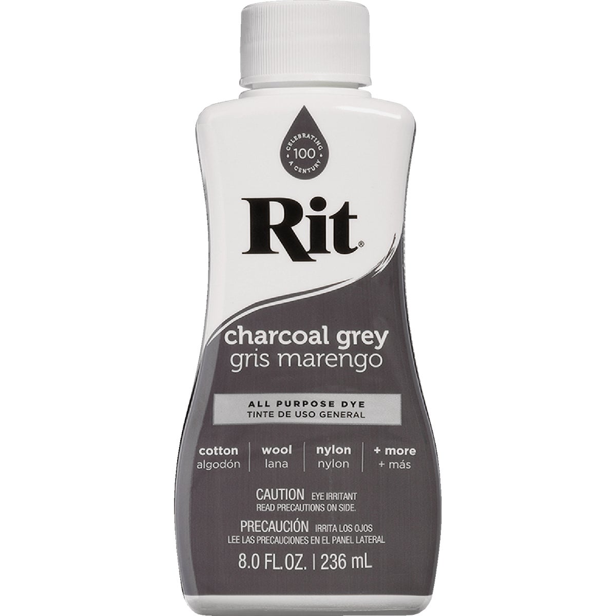 Rit 8 Oz. All Purpose Charcoal Grey Liquid Dye