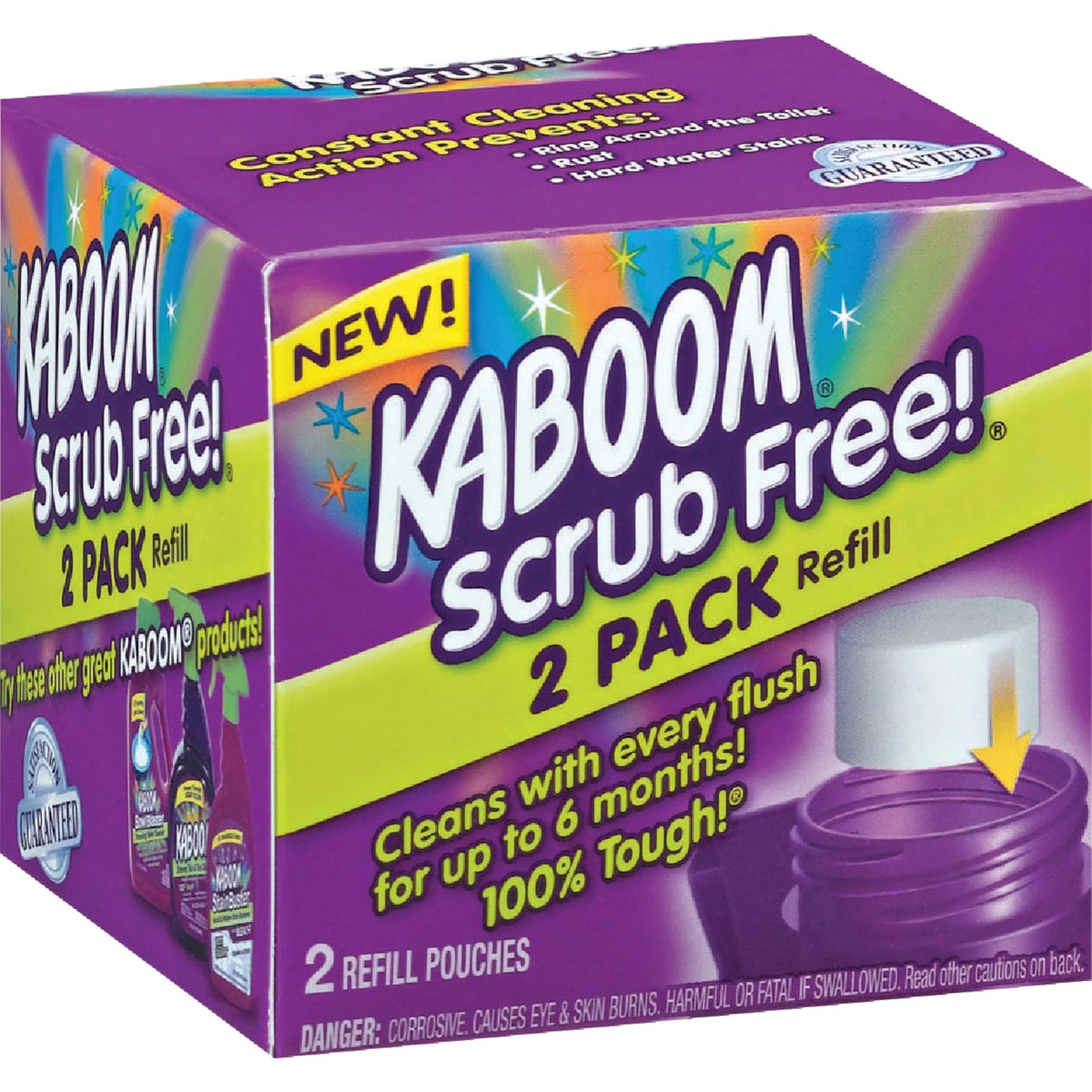 Kaboom Scrub Free Toilet Cleaner Refill (2-Pack)