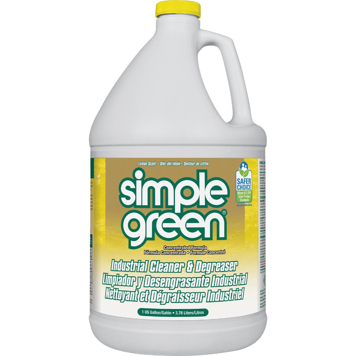 Simple Green 1 Gal. Lemon Liquid Industrial Cleaner & Degreaser