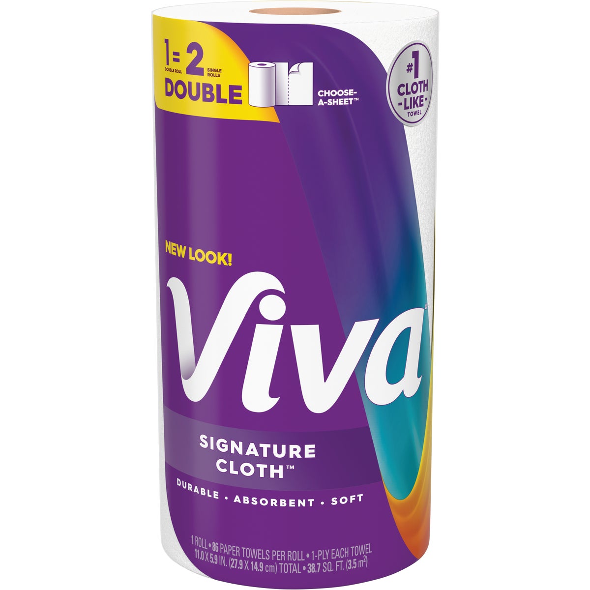 Viva Multi-Surface Cloth Paper Towel (1 Double Roll)
