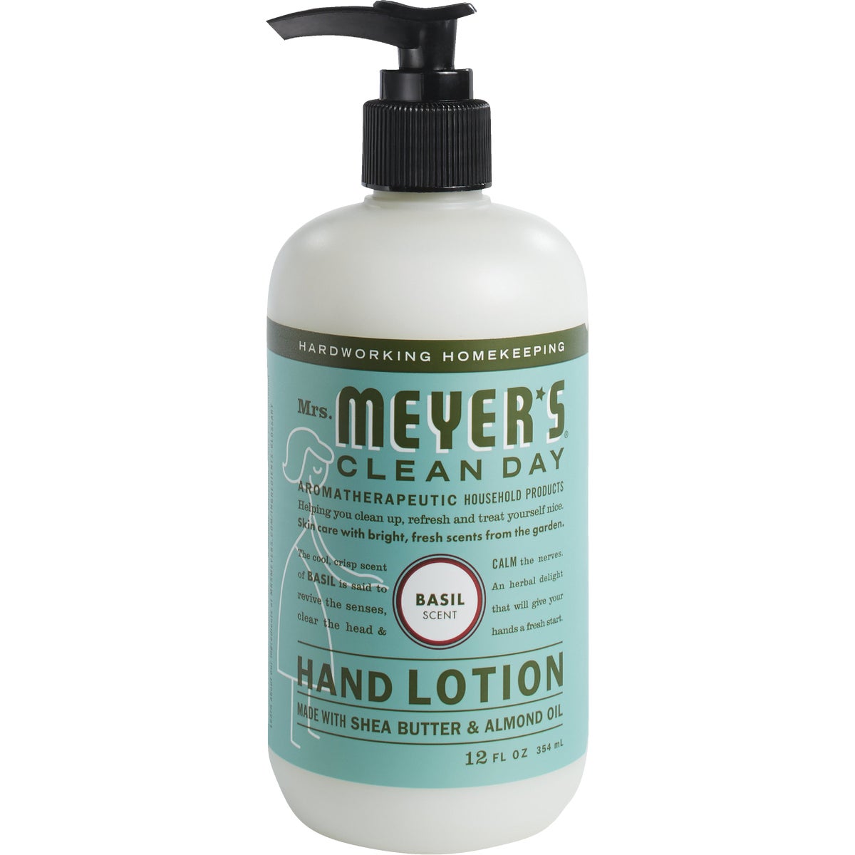 Mrs. Meyer's Clean Day 12 Oz. Basil Hand Lotion