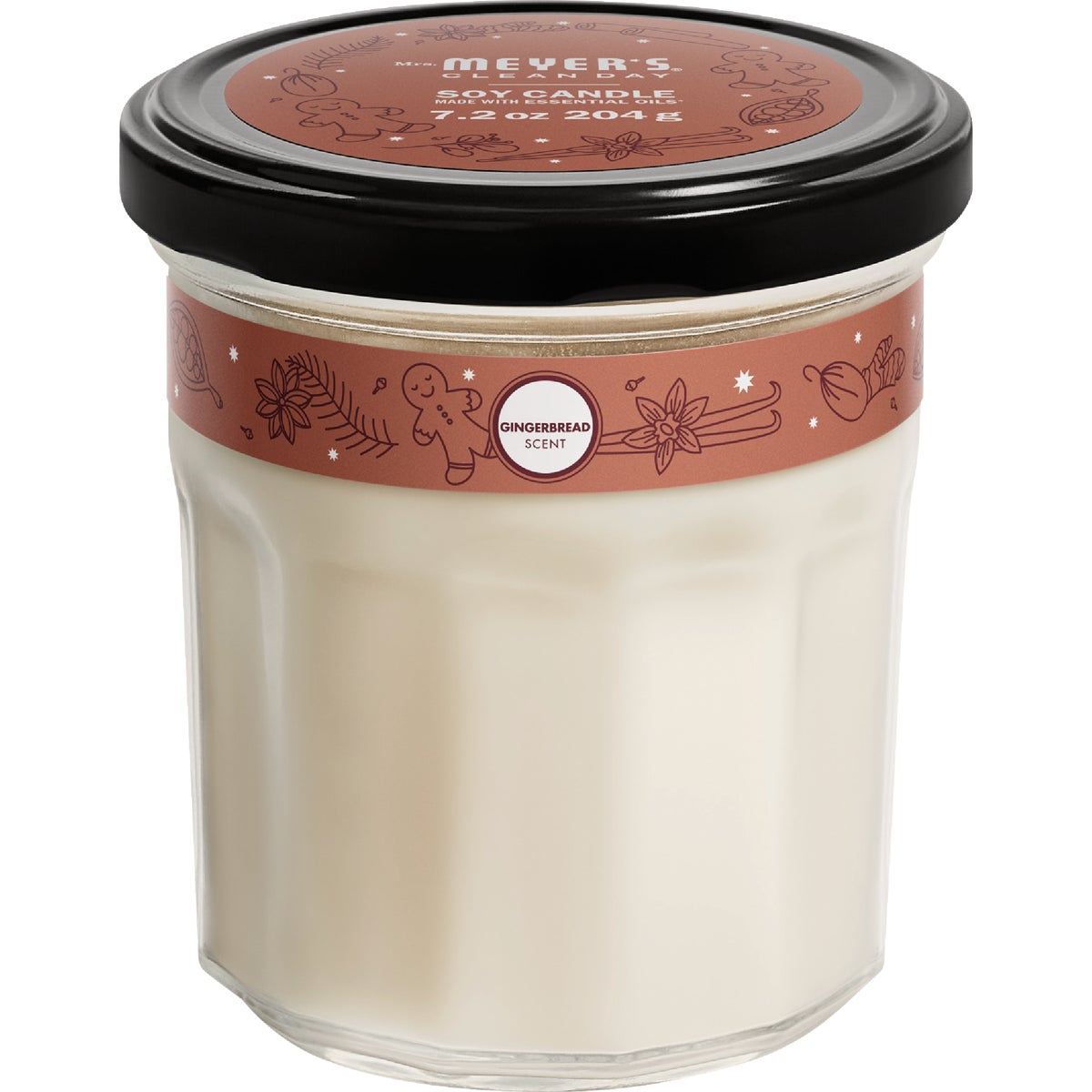 Mrs. Meyer's Clean Day 7.2 Oz. Gingerbread Large Soy Candle