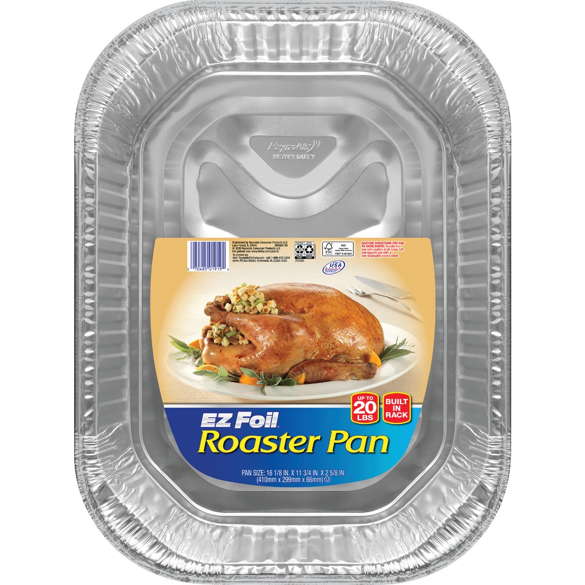 EZ Foil Crown Classic Rack ‘N’ Roast Roaster Pan