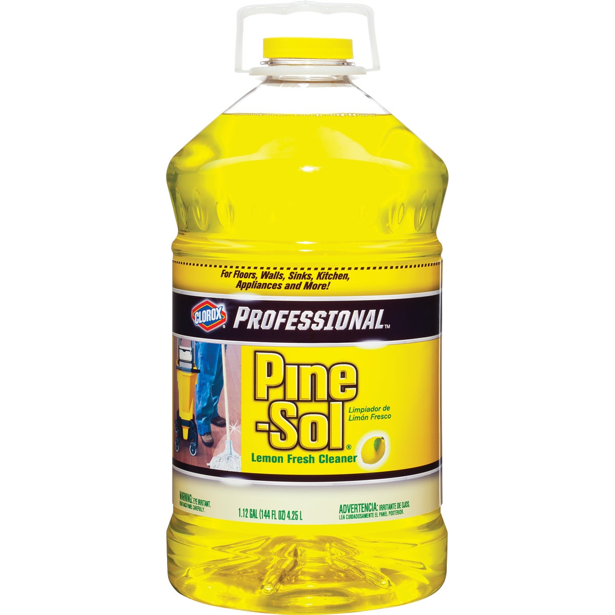 Pine-Sol Professional 144 Oz. Lemon Fresh Multi-Surface All-Purpose Cleaner 