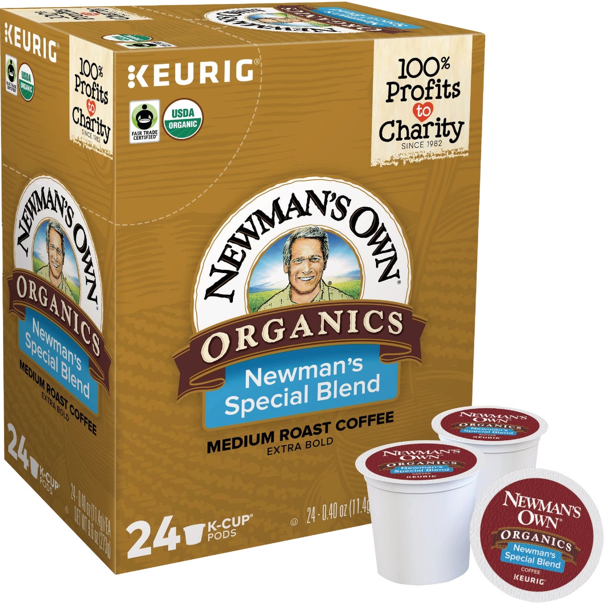 Keurig Newman's Own Organics Special Blend K-Cup (24-Pack)