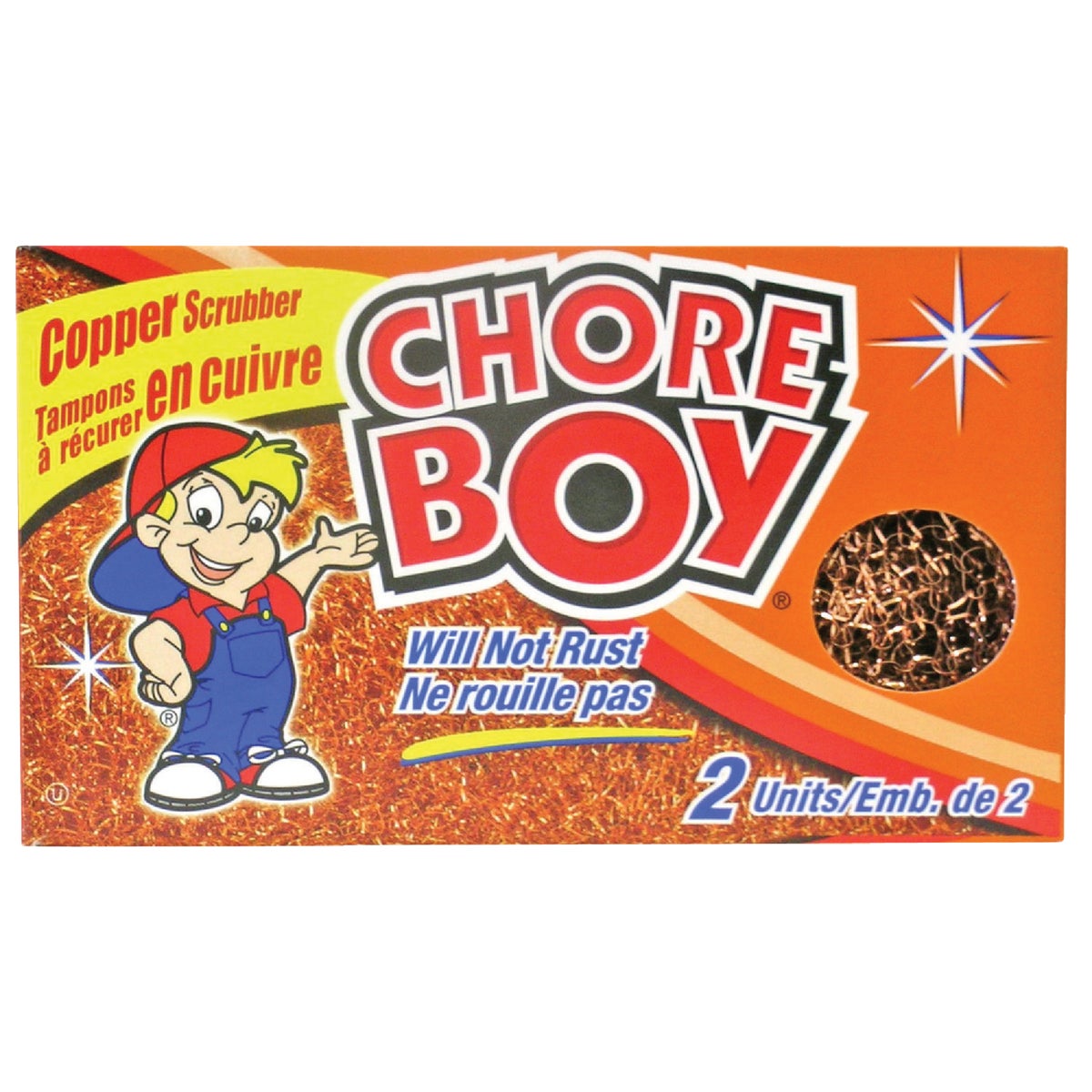 Chore Boy Copper Scouring Pad (2-Count)