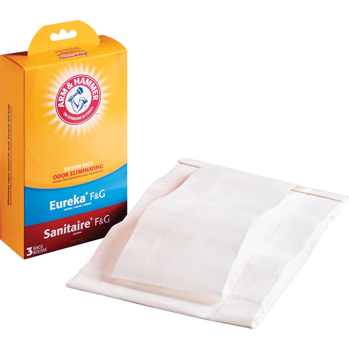 Arm & Hammer Eureka/Sanitaire F&G Vacuum Cleaner Bag (3-Pack)