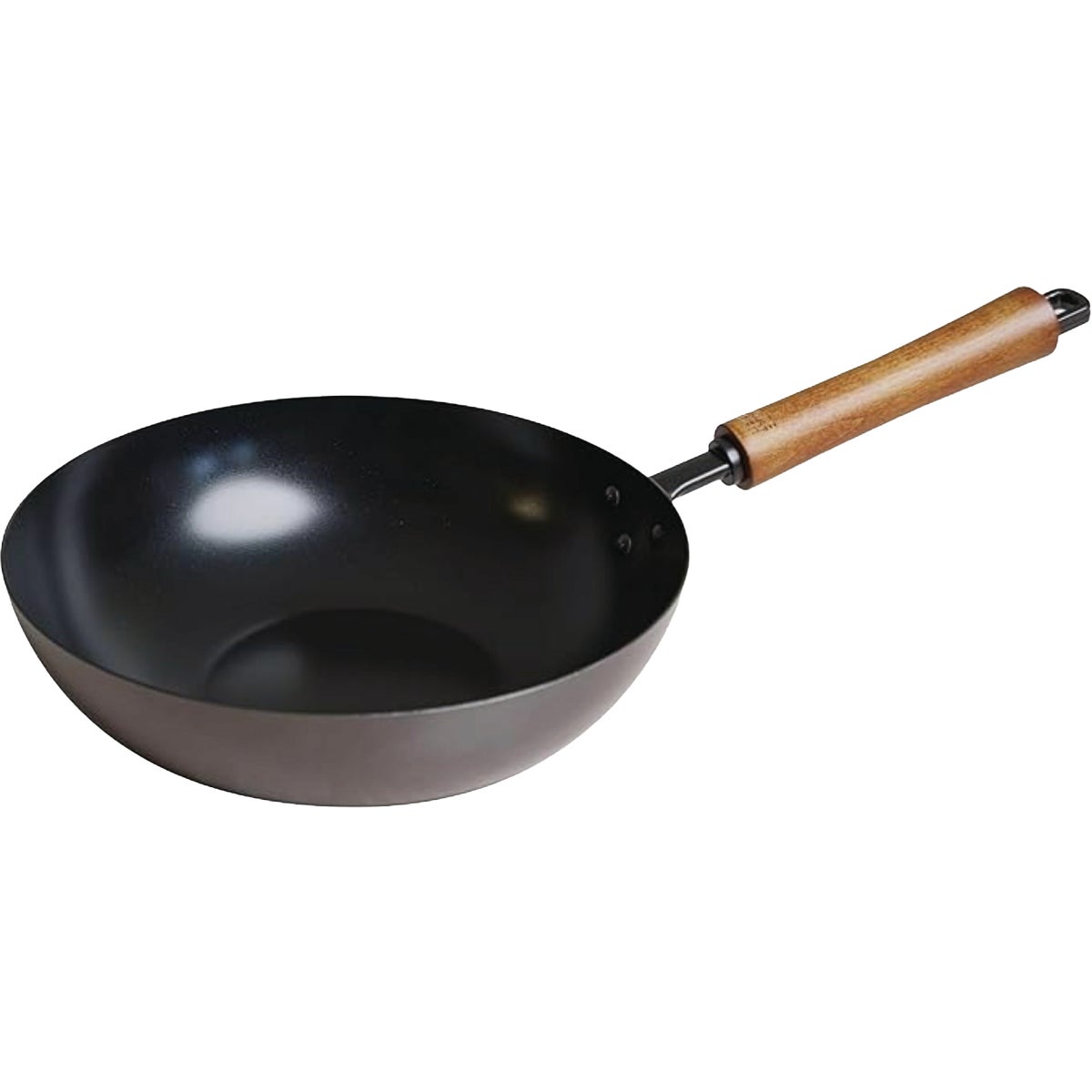 Joyce Chen Classic Series 9-1/2 In. Carbon Steel Ceramic Coated Nonstick Stir Fry Pan