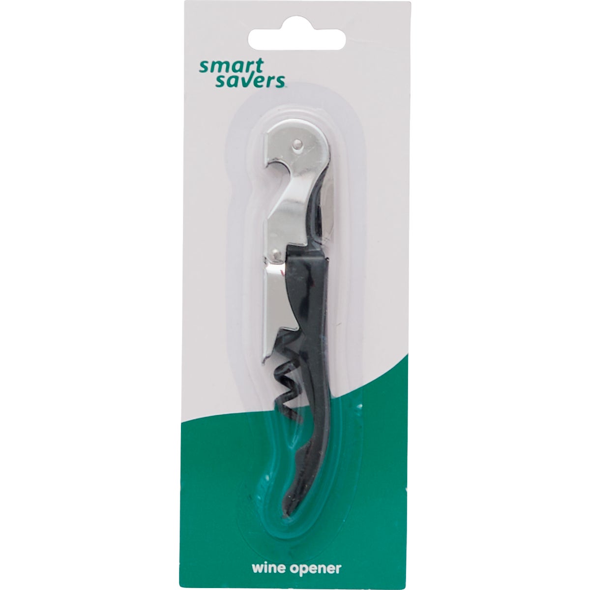 Smart Savers Waiter's Corkscrew Bottle Opener