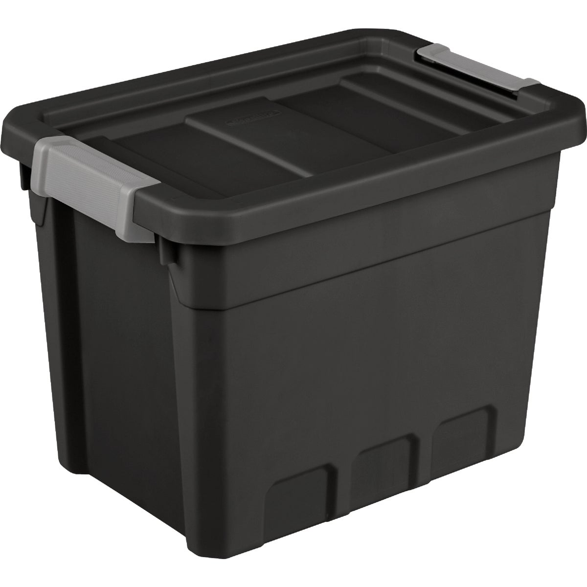 Sterilite 7.5 Gal./28L Black Stacker Storage Tote
