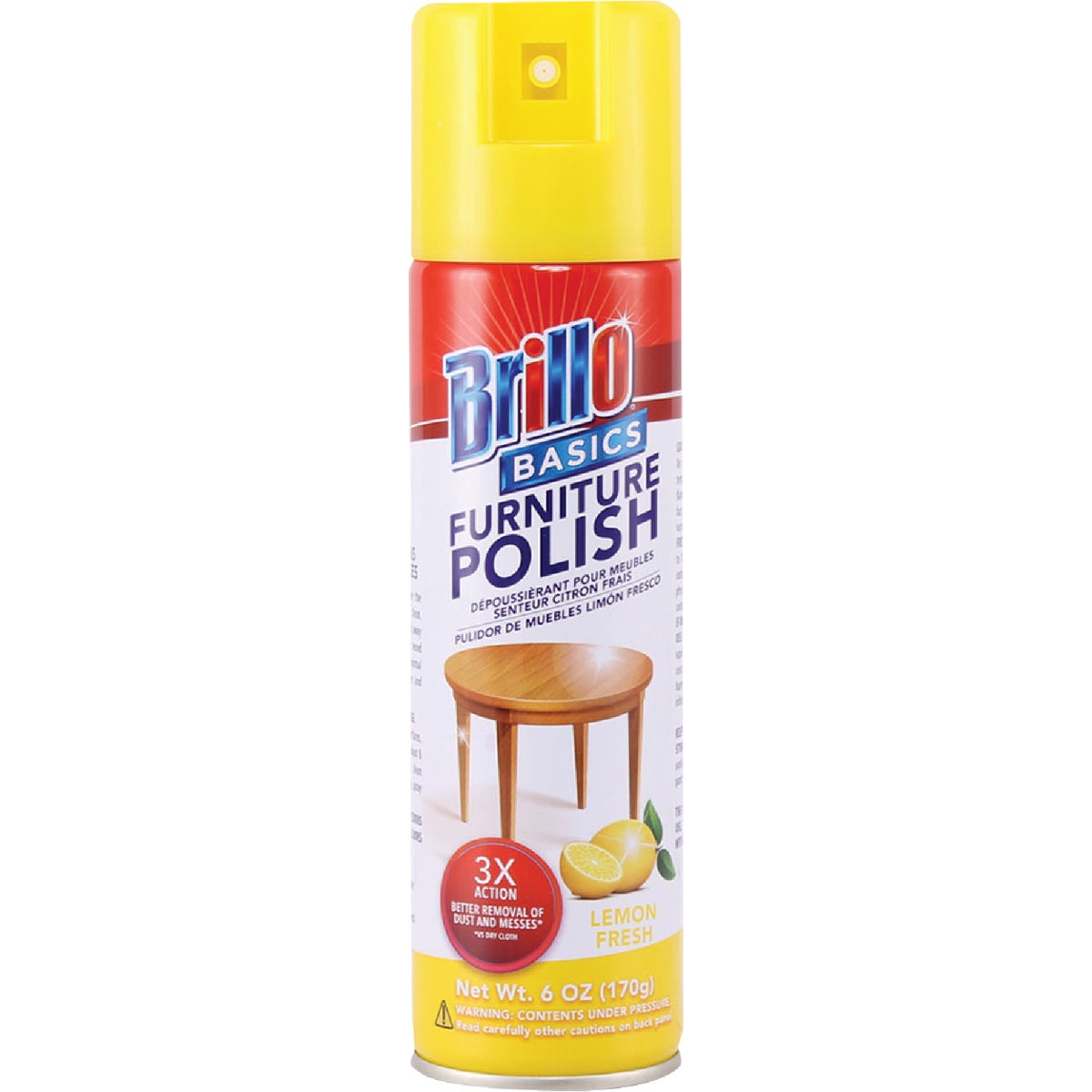 Brillo Basics 9 Oz. Aerosol Lemon Furniture Polish