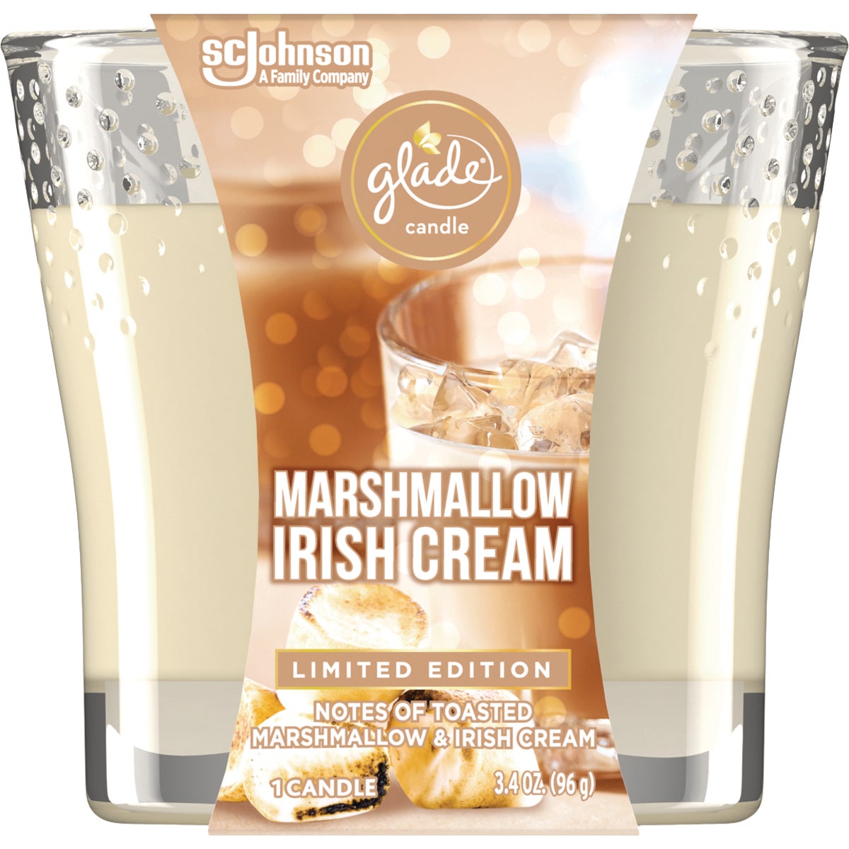 Glade 3.4 Oz. Marshmallow Irish Cream Candle