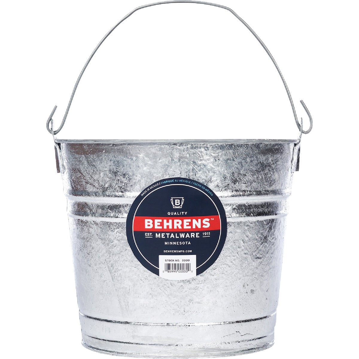 Behrens Hot-Dipped Steel Pail