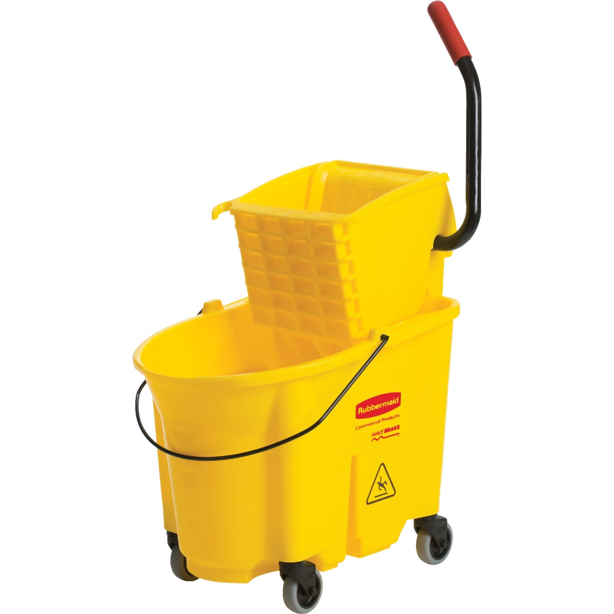 Rubbermaid Commercial WaveBrake Side Press Combo Mop Bucket